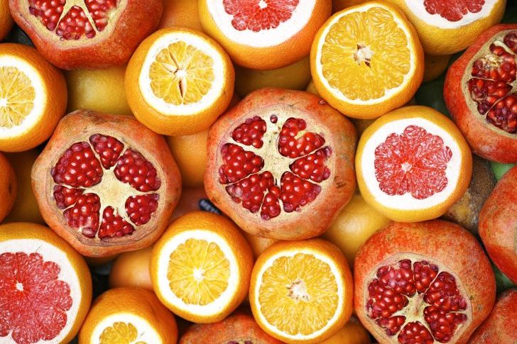 Vitamine C in Vruchten
